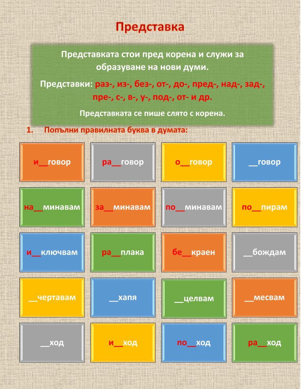 Правопис на представките