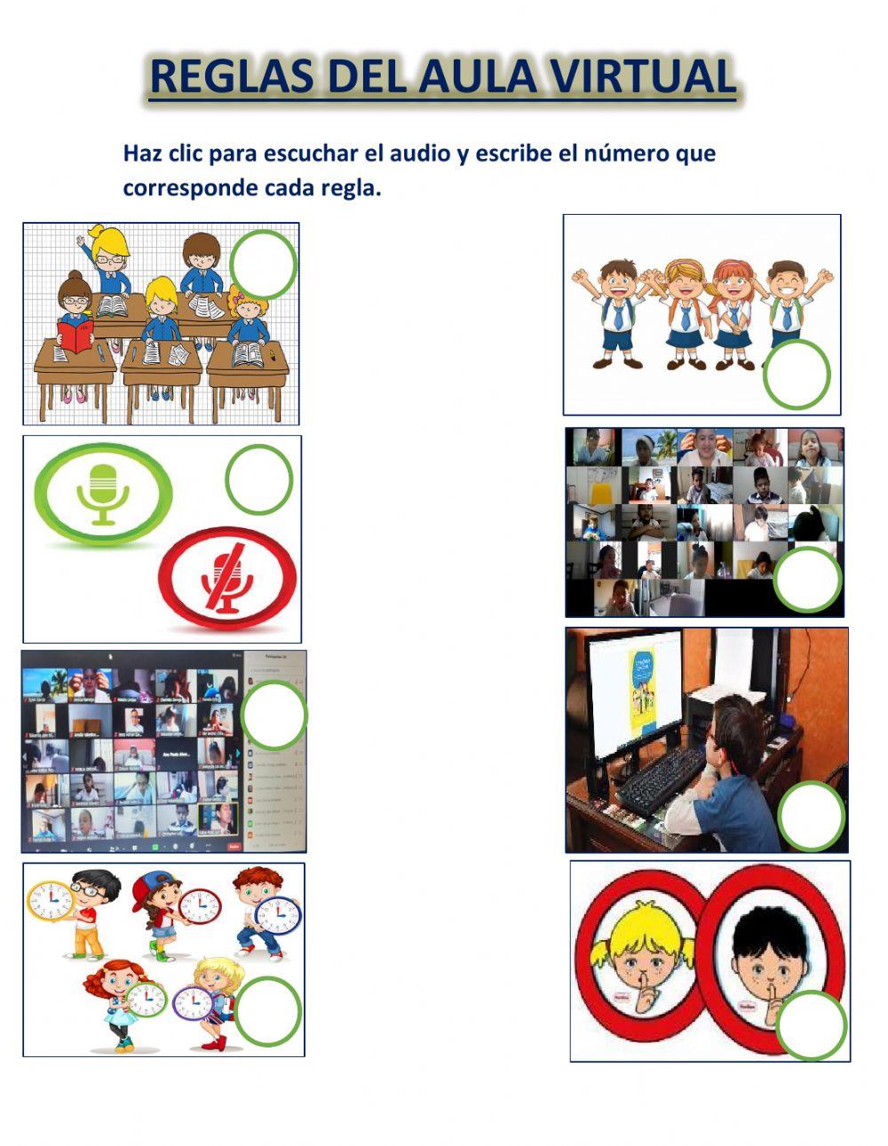 Reglas del Aula Virtual