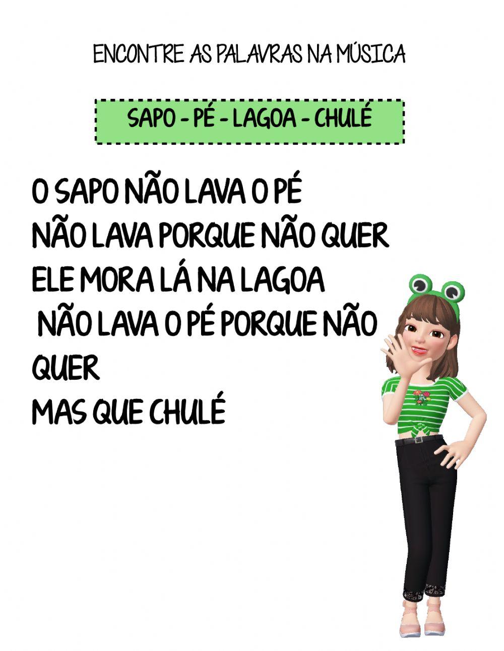 Identificando palavras