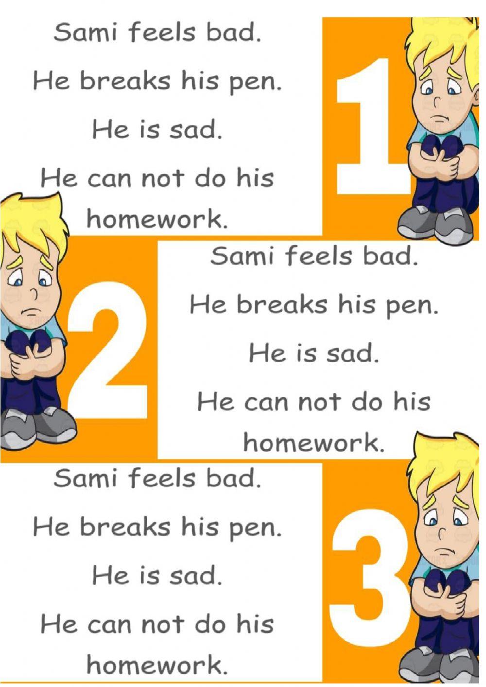 Sami is sad
