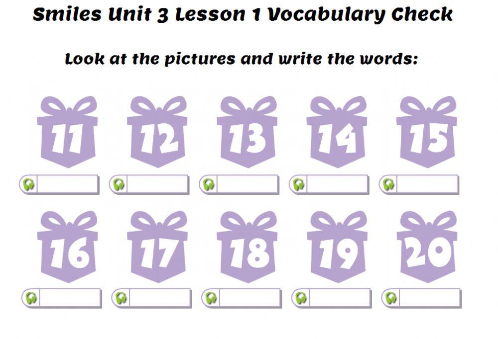 Smiles Ja 3.1 Numbers