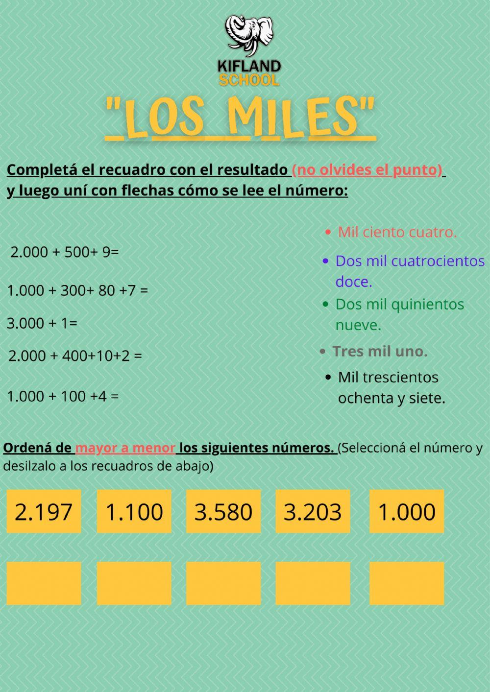 Los miles