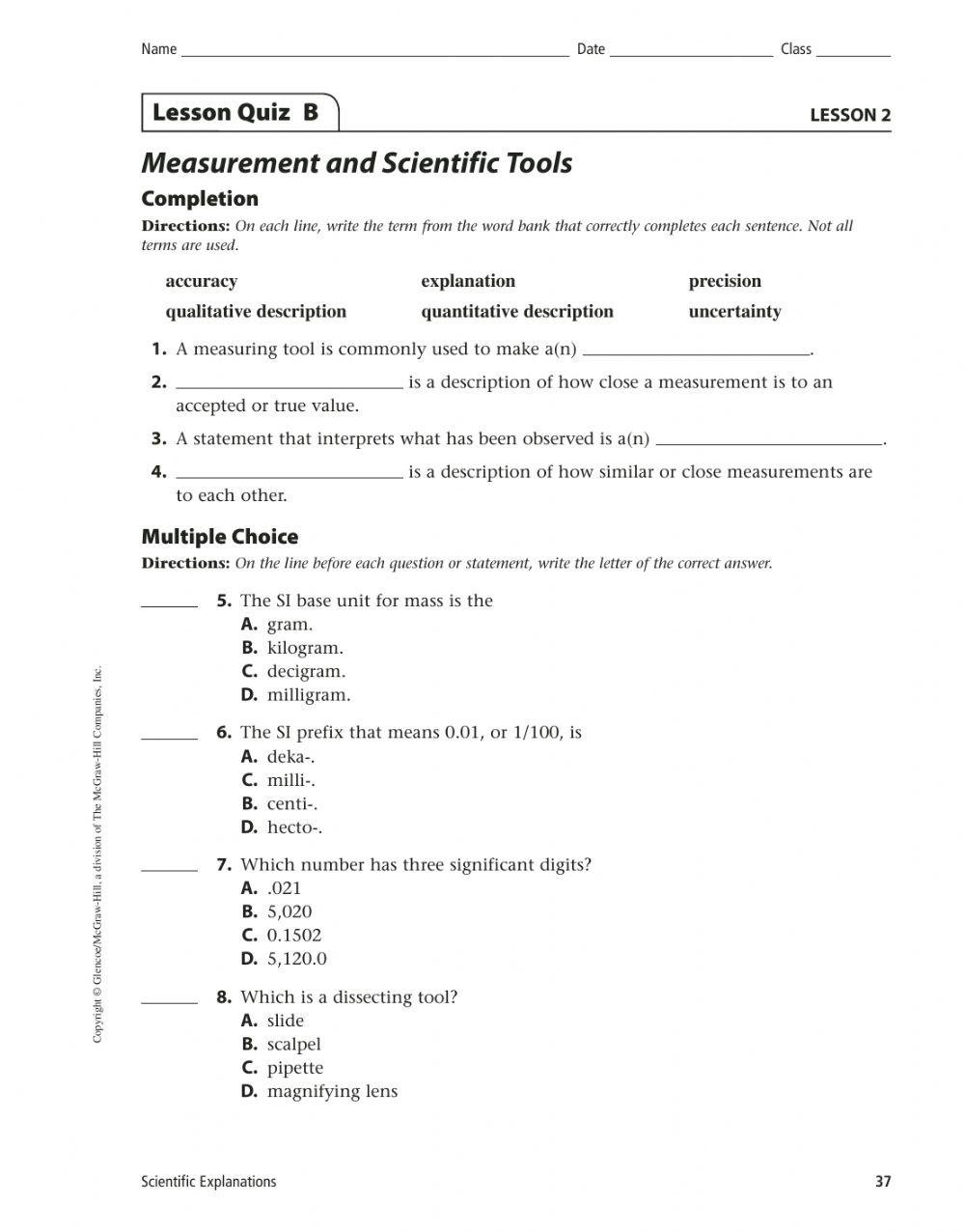 6234587 measurement and scientific tools leenaMelroy
