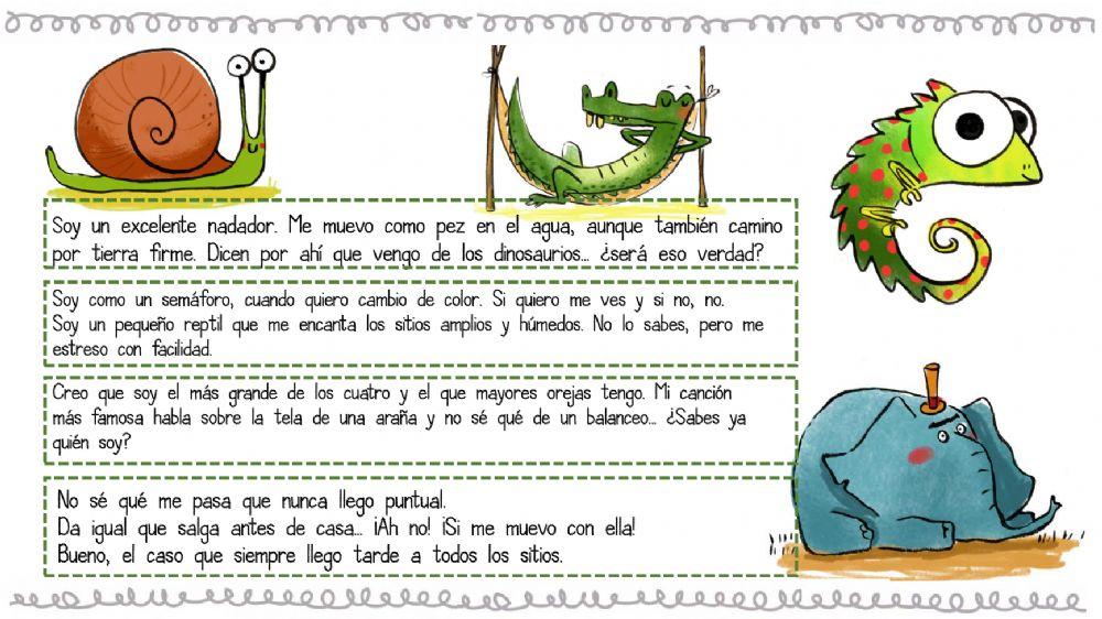 Inferencias con dibujos molones