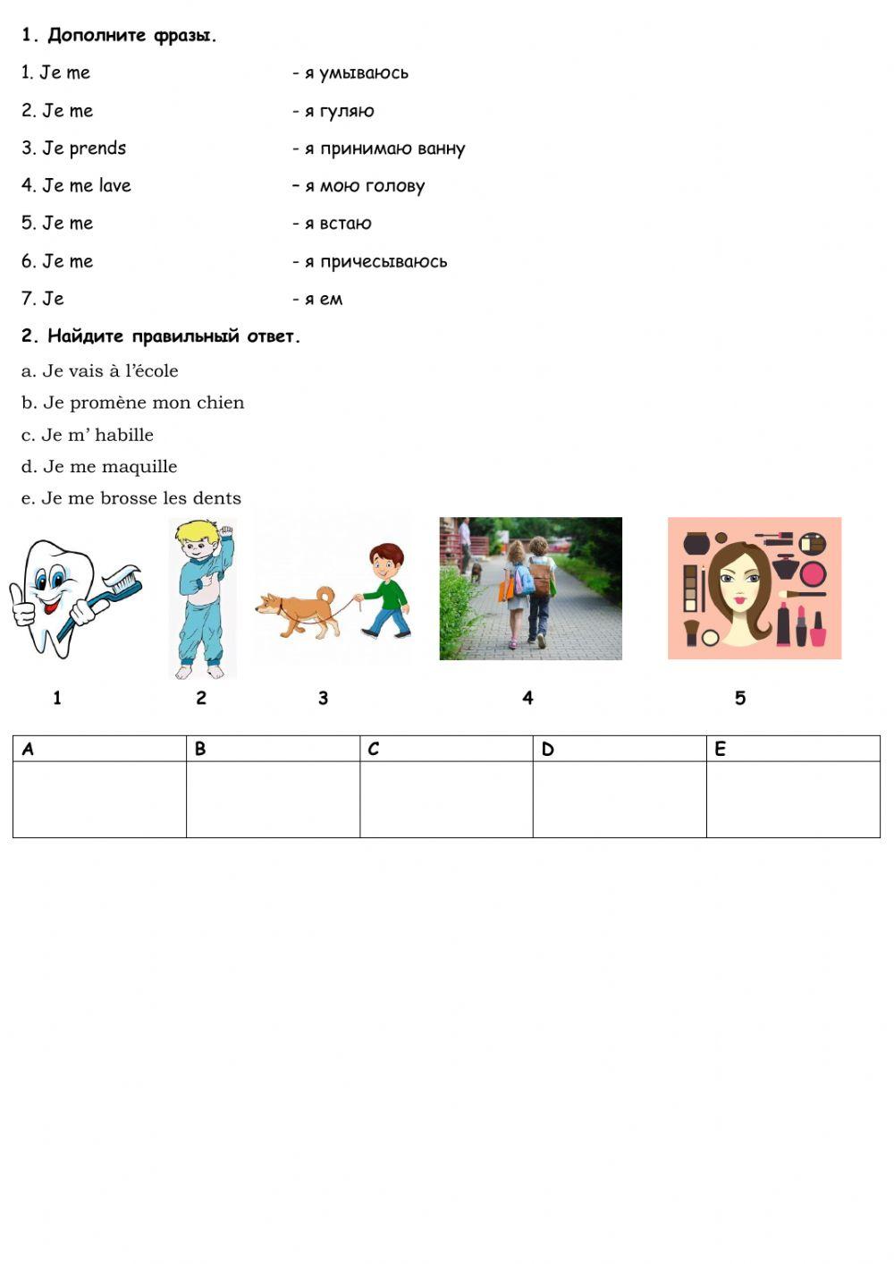 Ma journée de travail