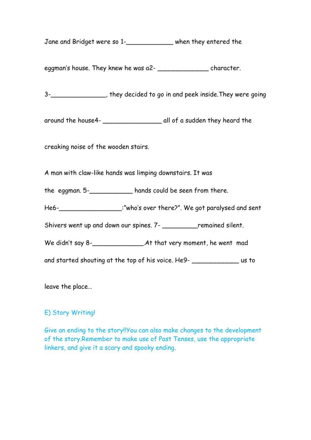 Revision exercises-use of english