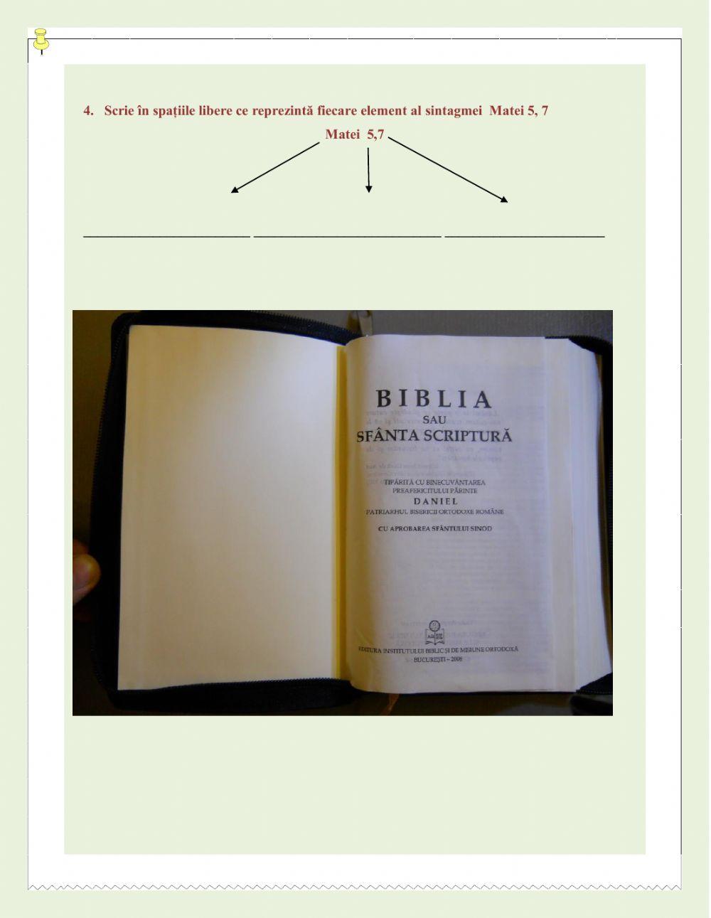 Biblia  si Biserica ne arata calea spre Dumnezeu