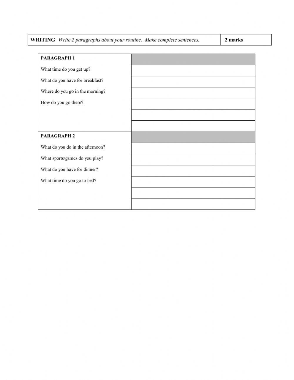 Kids 4- mock exam 1-2019