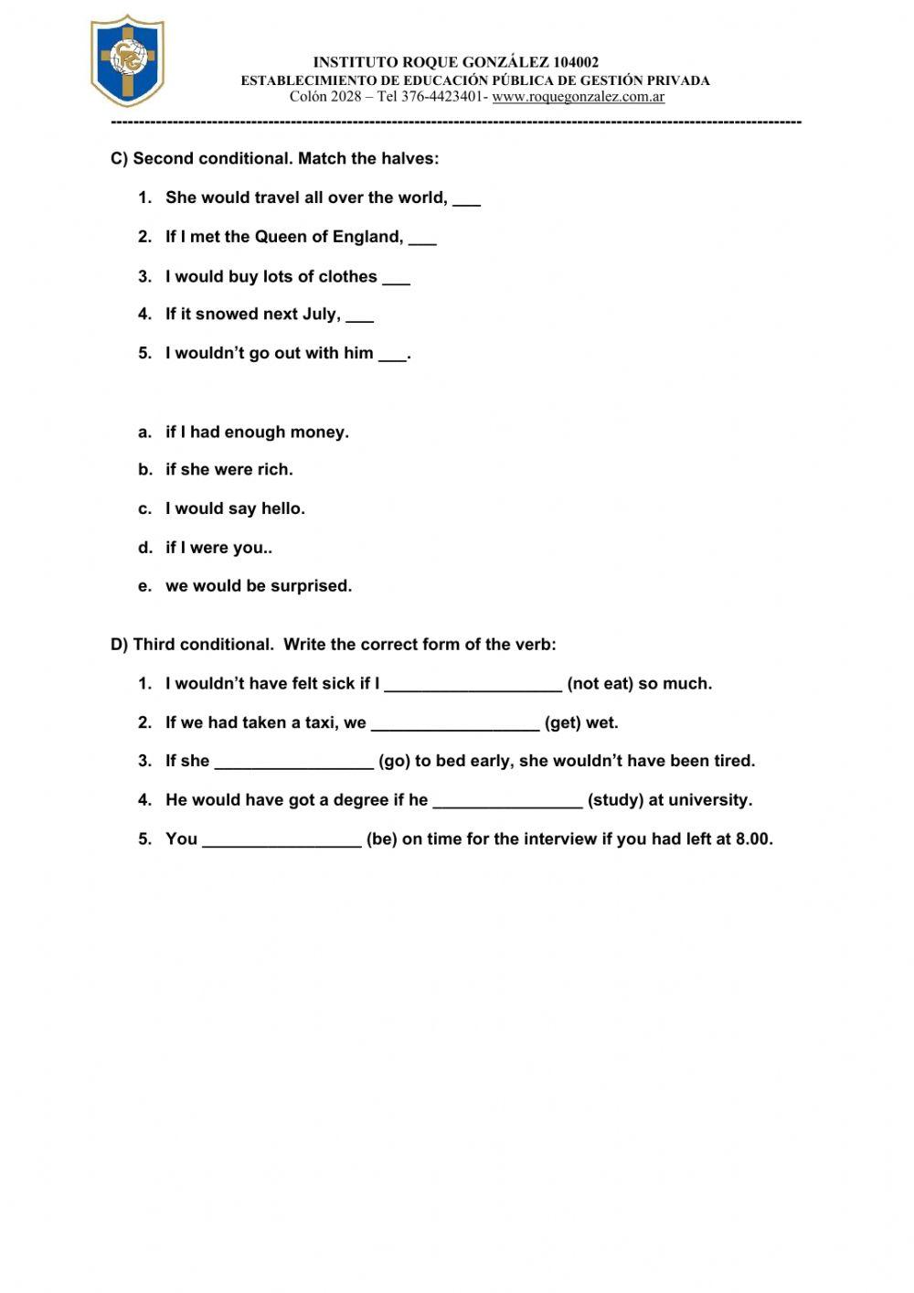 5º año - Actividad 1 - 3º trimestre