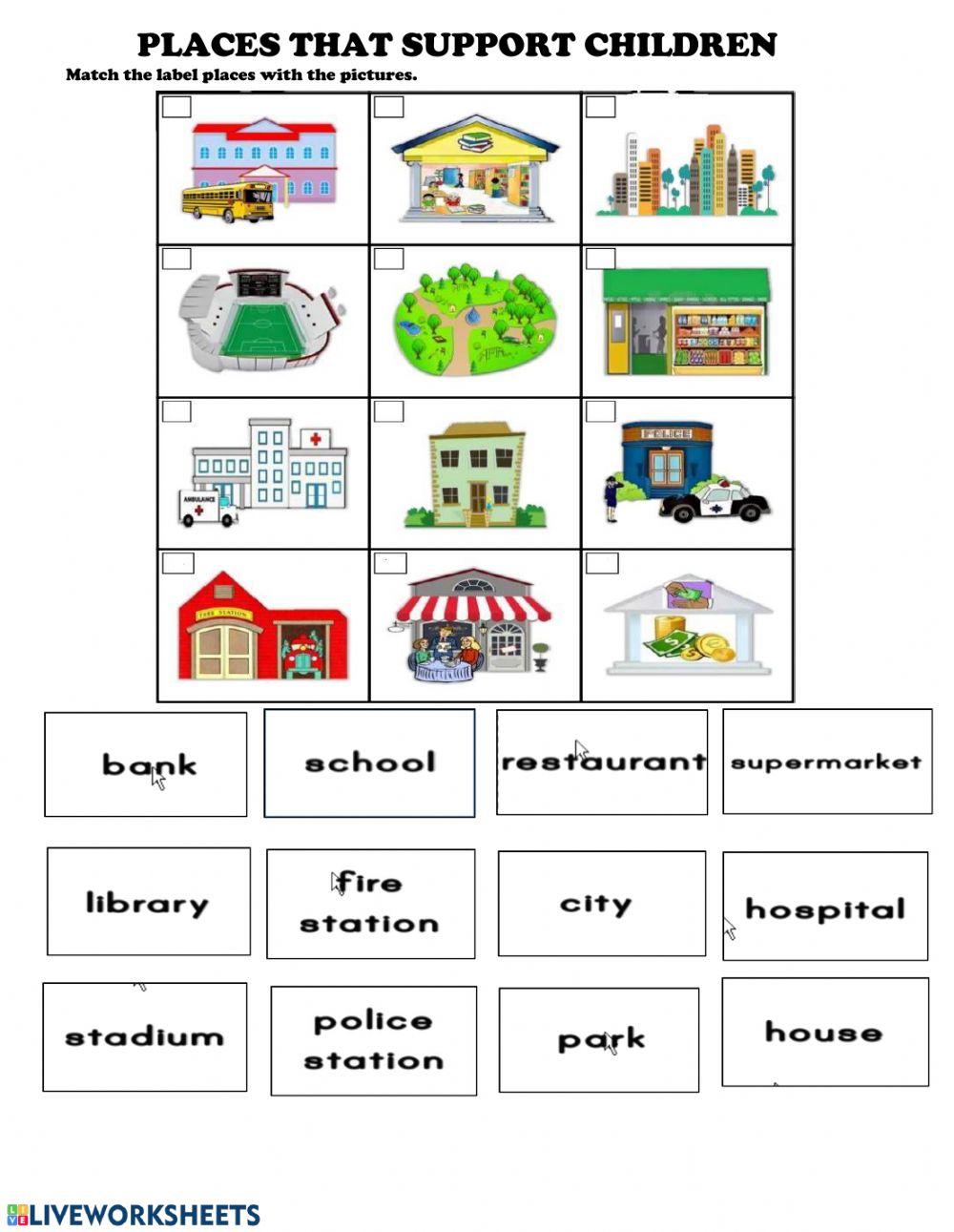 Places that support children