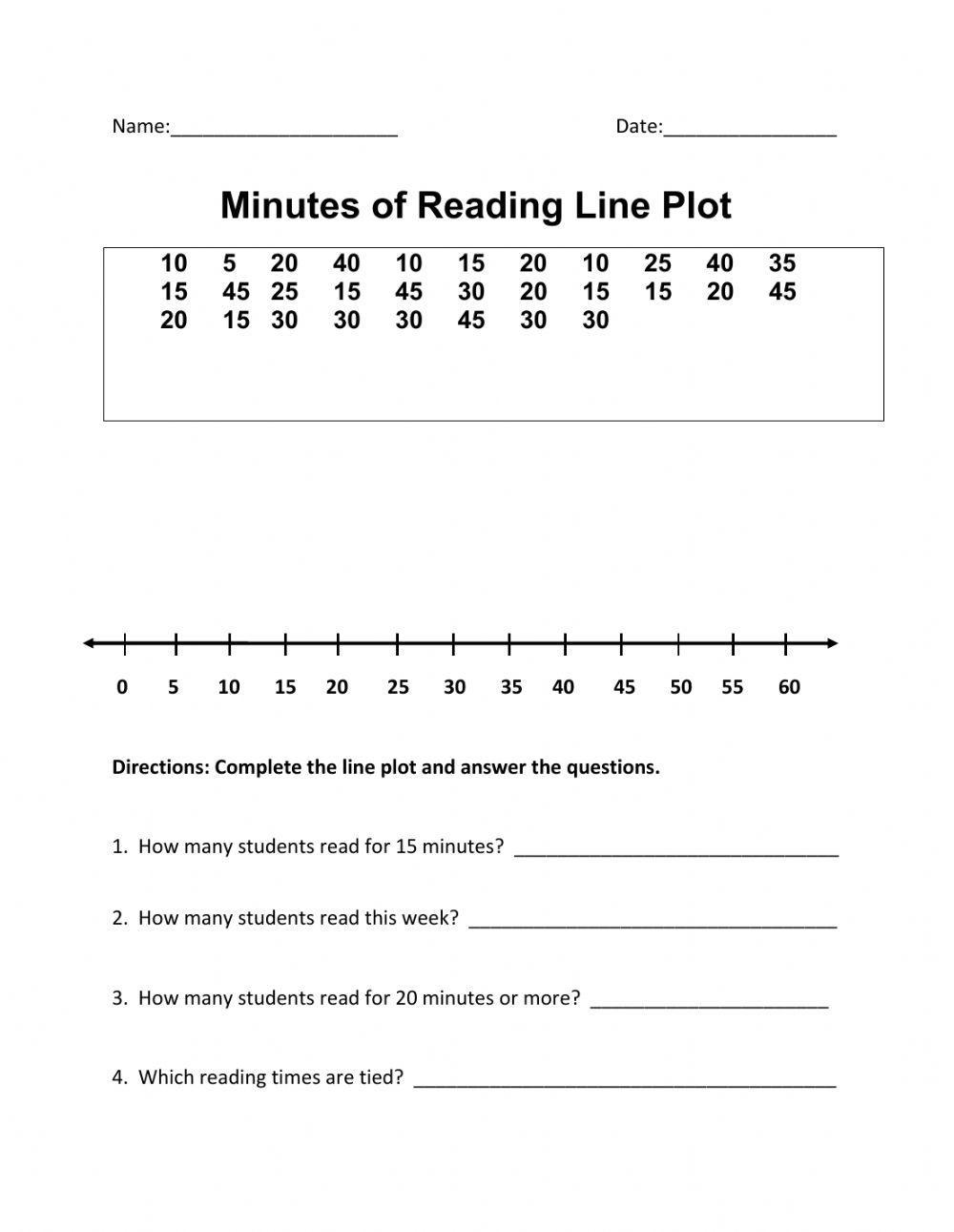 502806 | Line plots | Carter_505 | LiveWorksheets