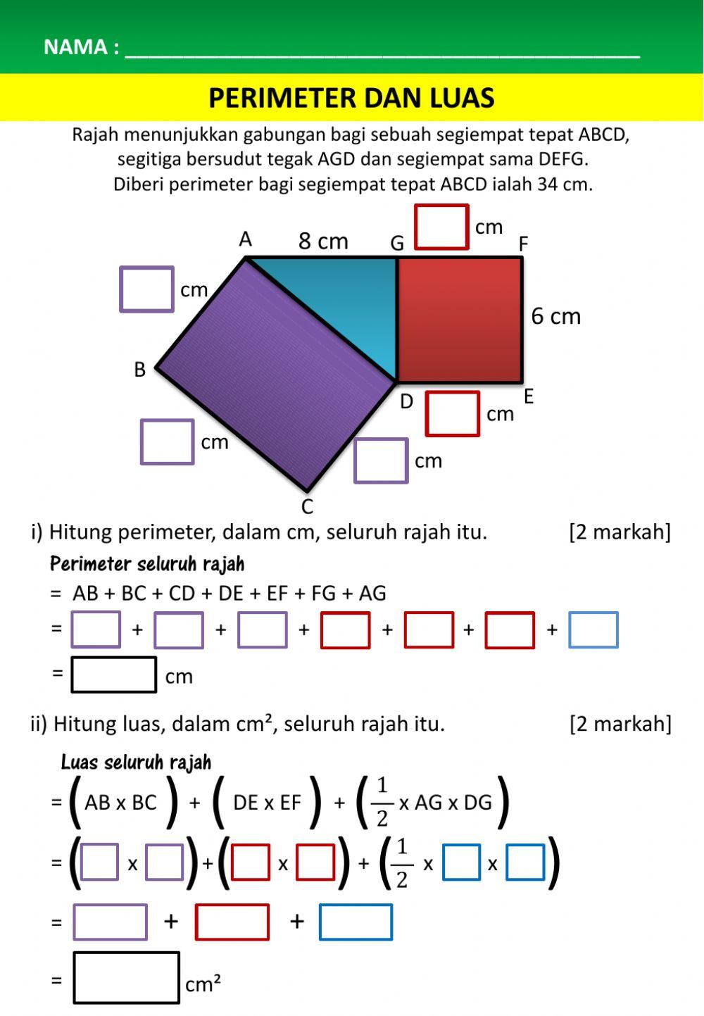 Perimeter dan Luas 02