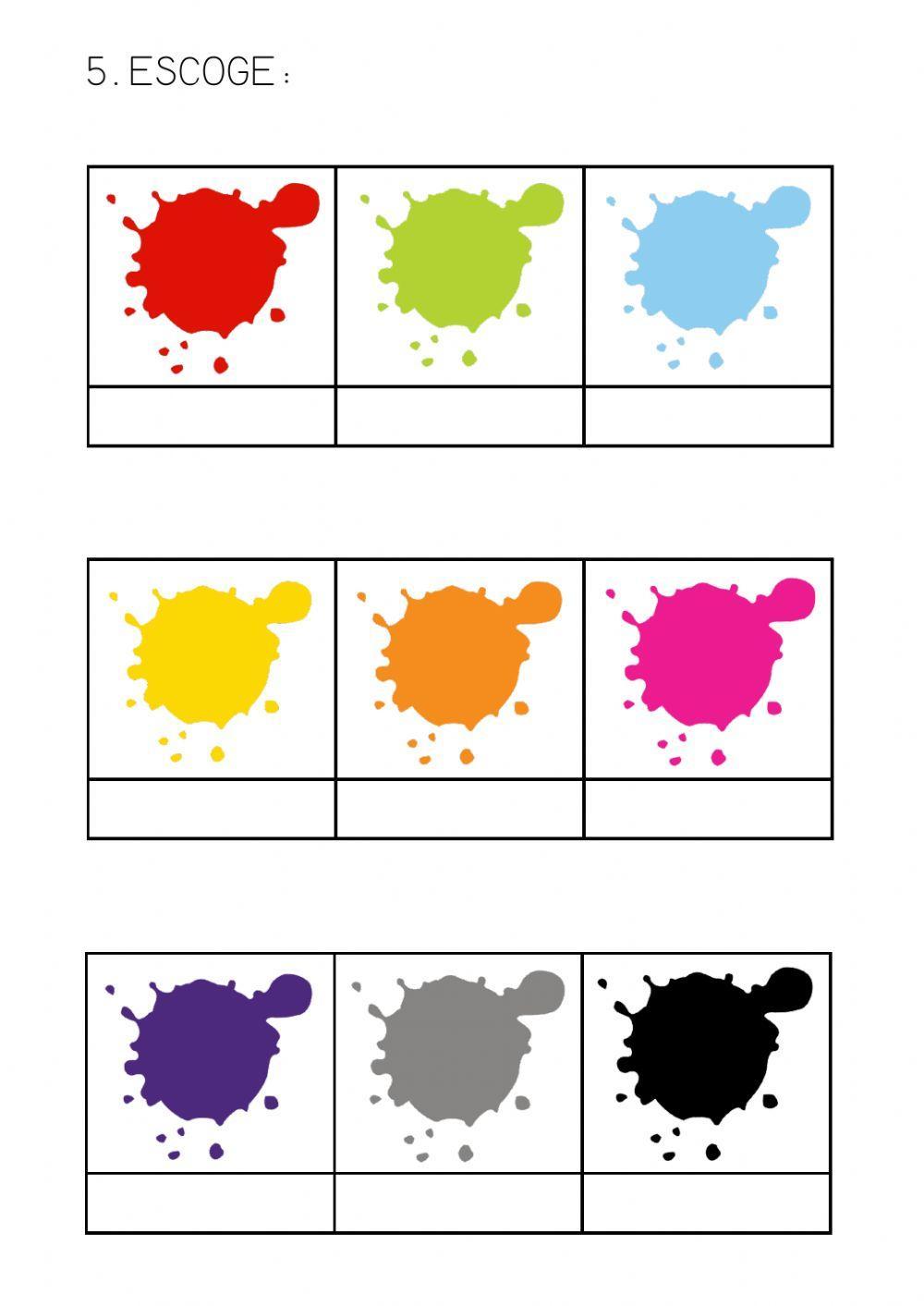 Lectura global. Los colores.