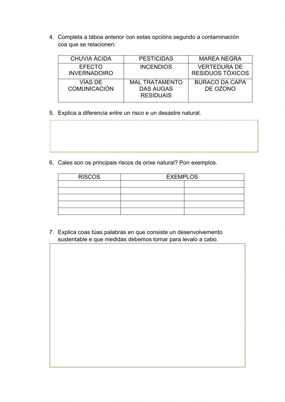 A intervención humana no medio