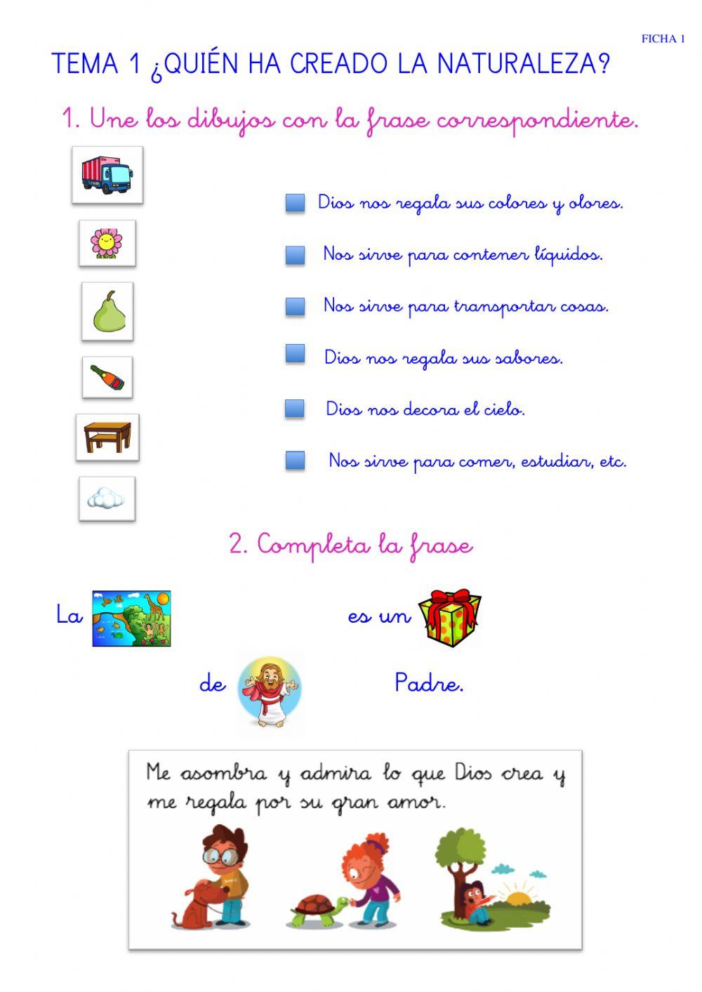 ¿Quién ha creado la naturaleza?