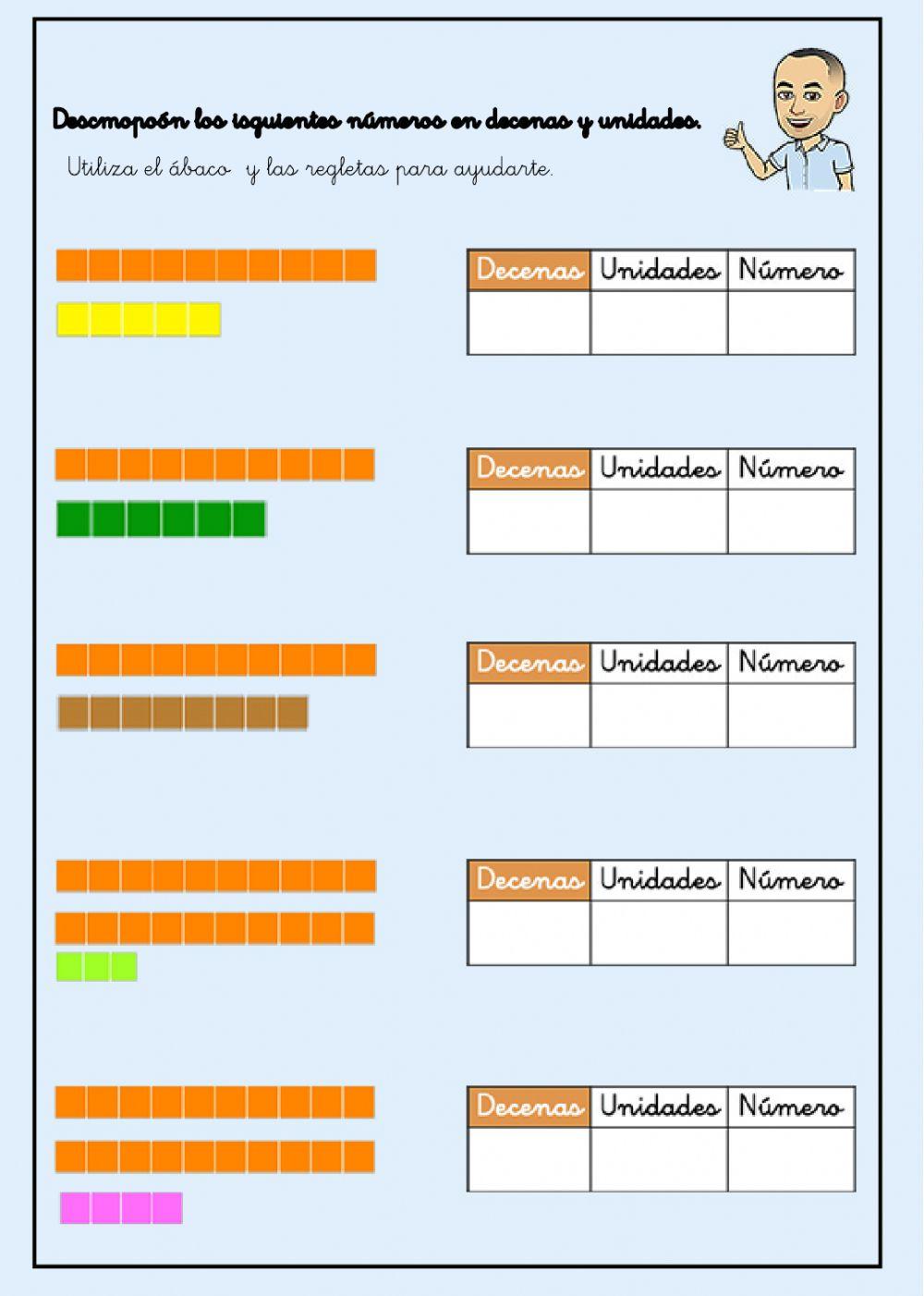 Descomposición de números