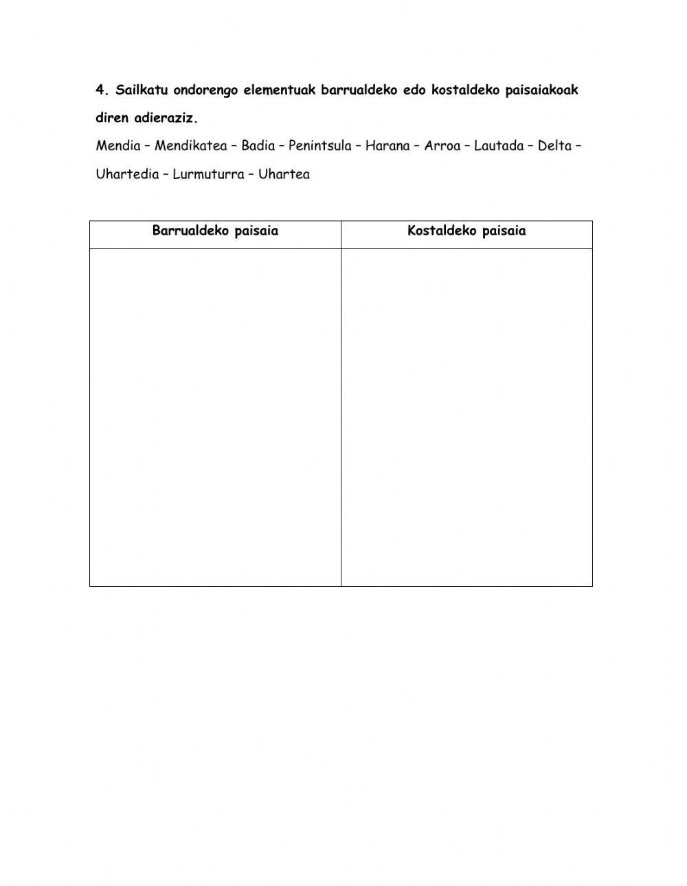 Erliebea eta paisaia