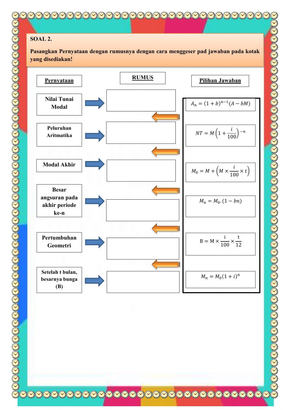 Pertumbuhan, Peluruhan, Bunga dan Anuitas