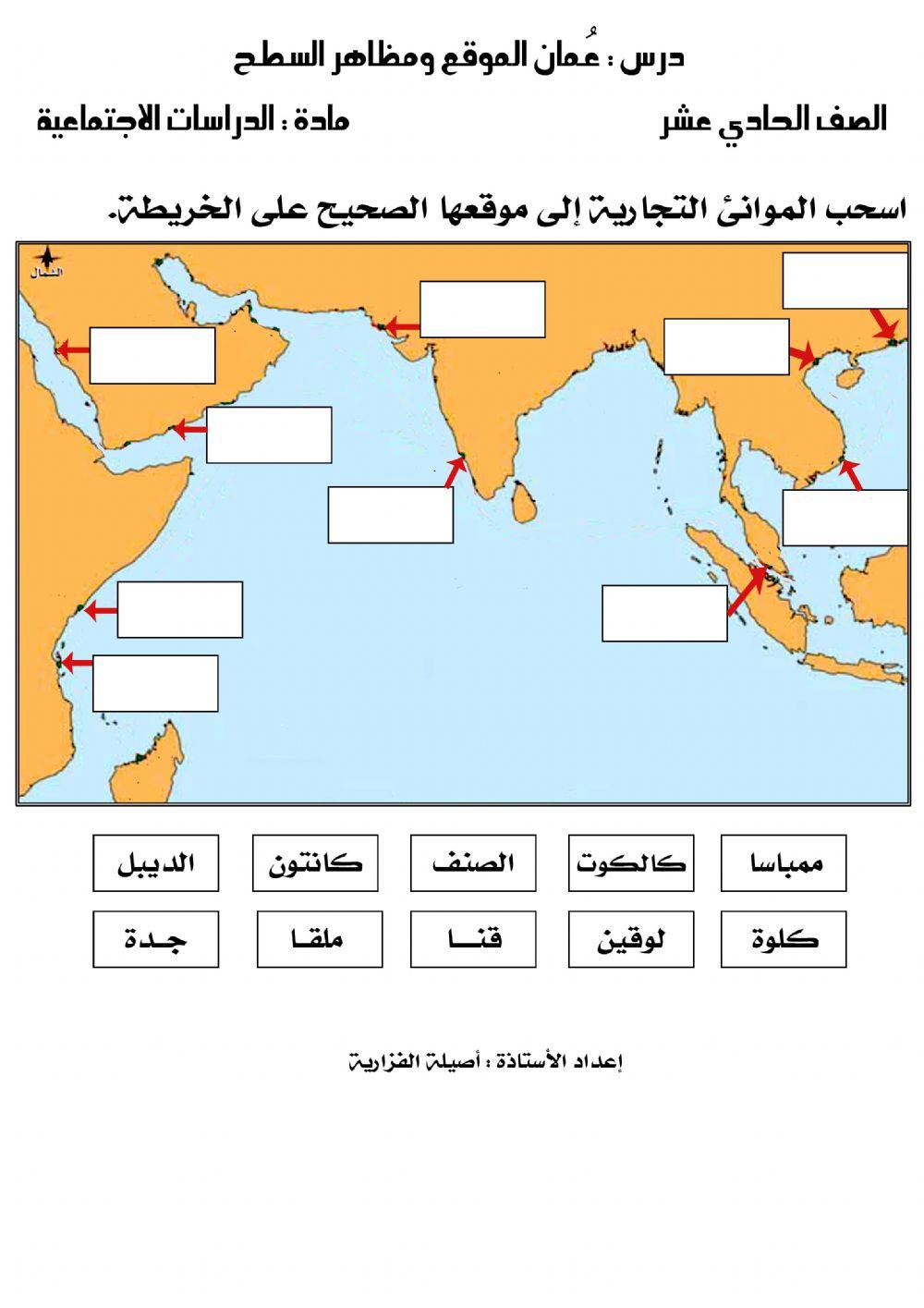 الموانئ التجارية