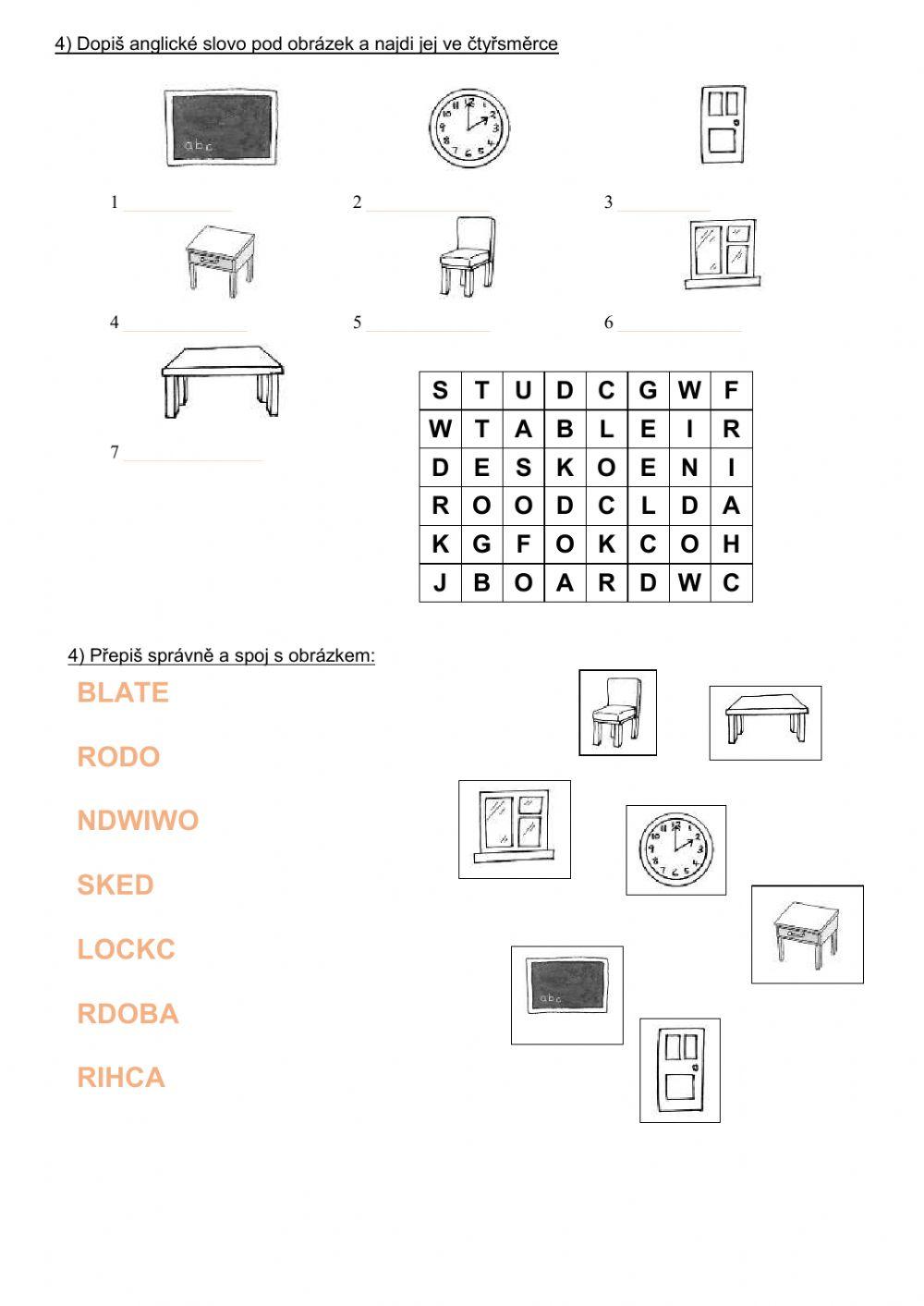 ChitChat1-U2 nábytek procvičování