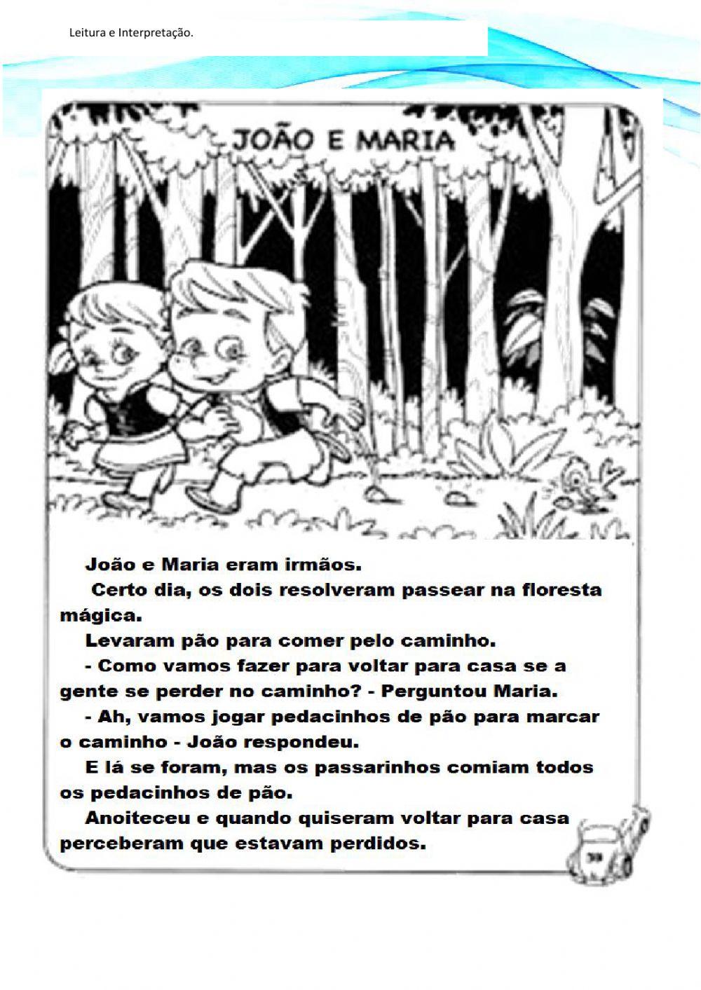 Leitura e Interpretação Leitura e Interpretação
