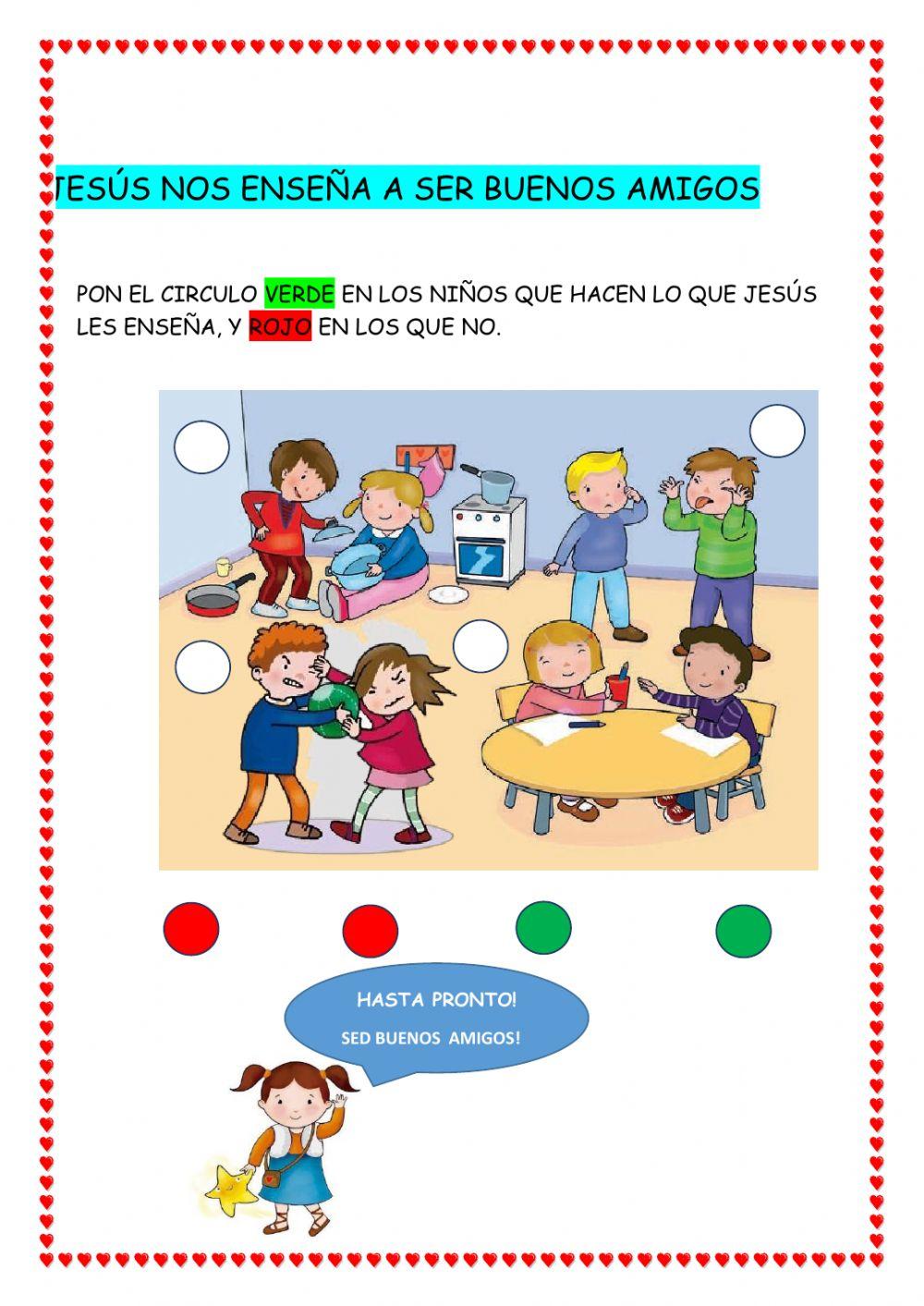 Jesús nos enseña a ser amigos