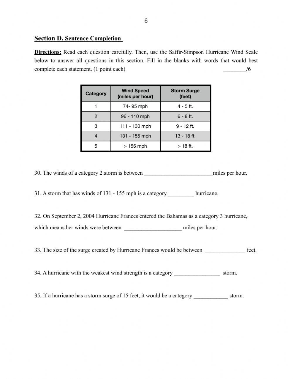 G5 Social Studies Fall Exam 