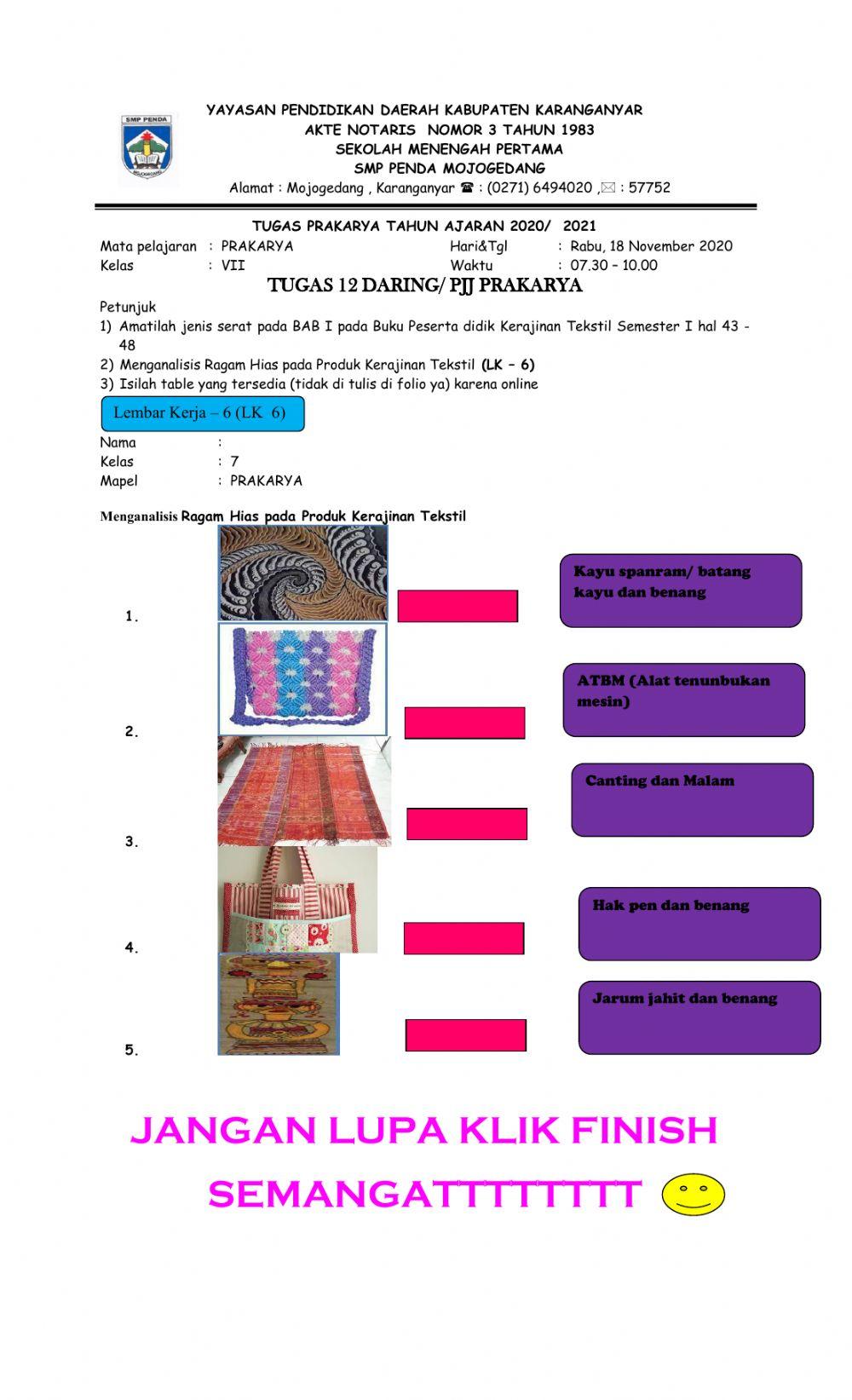 Menganalisis ragam hias