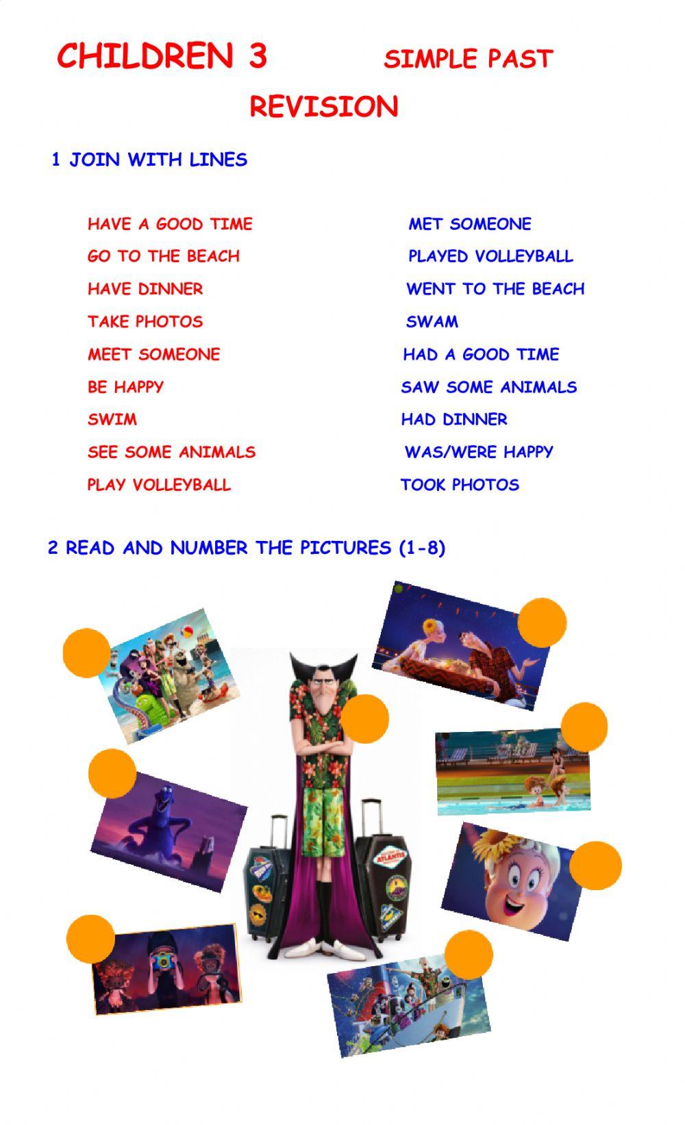 Children 3 Lesson 34 Revision - Simple Past