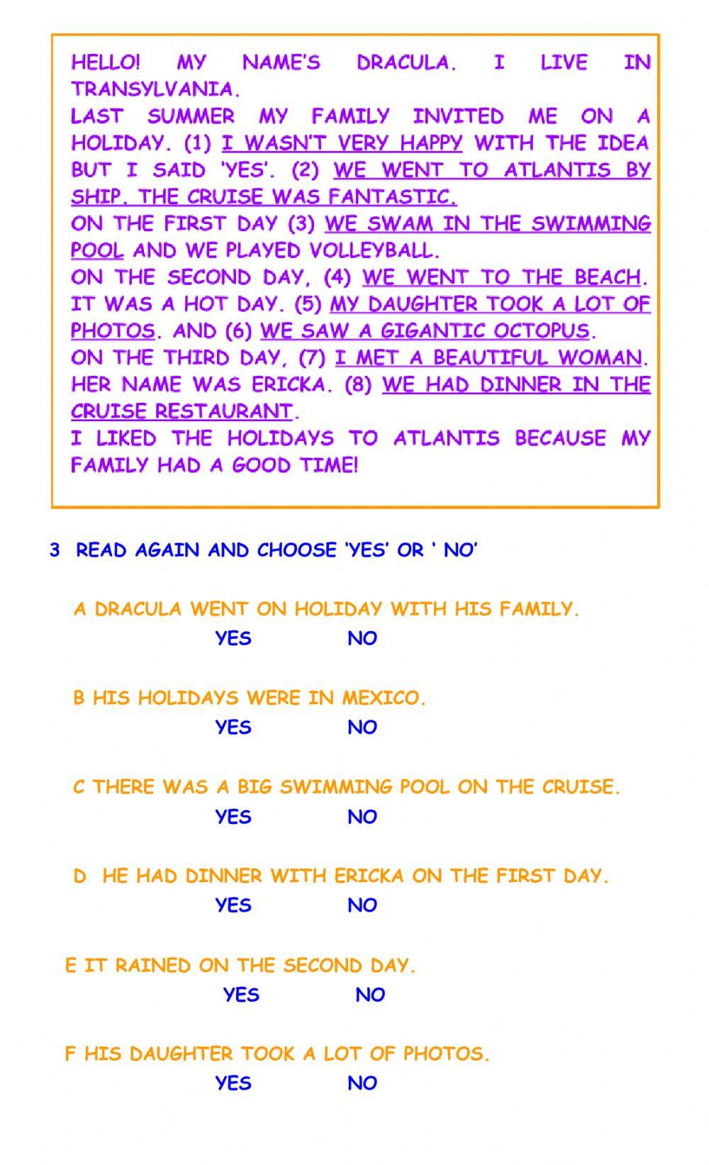 Children 3 Lesson 34 Revision - Simple Past