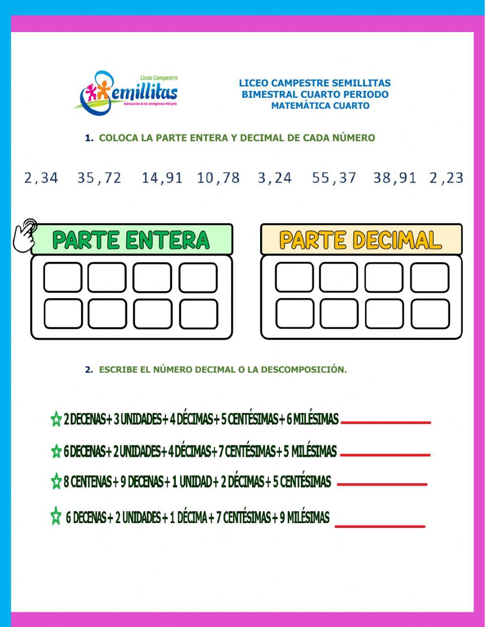 Evaluación de matemátia