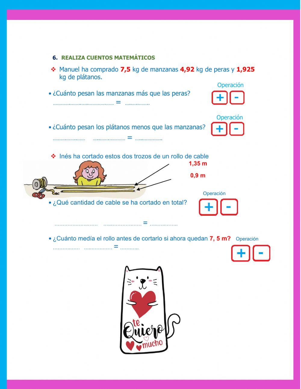 Evaluación de matemátia