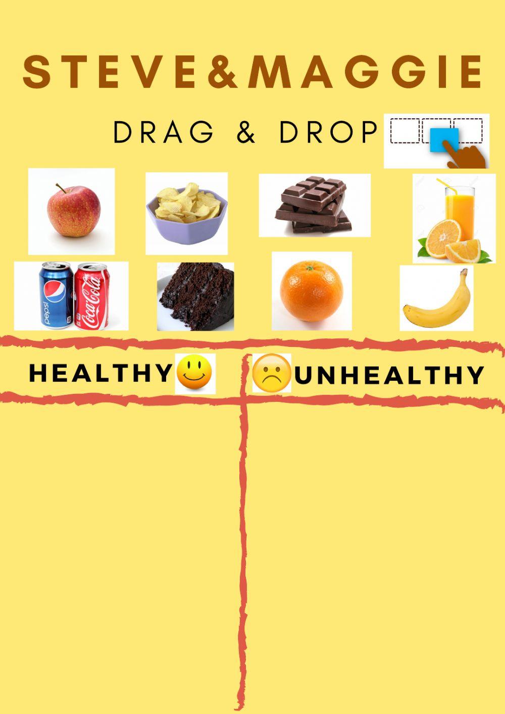 Healthy-Unhealthy food