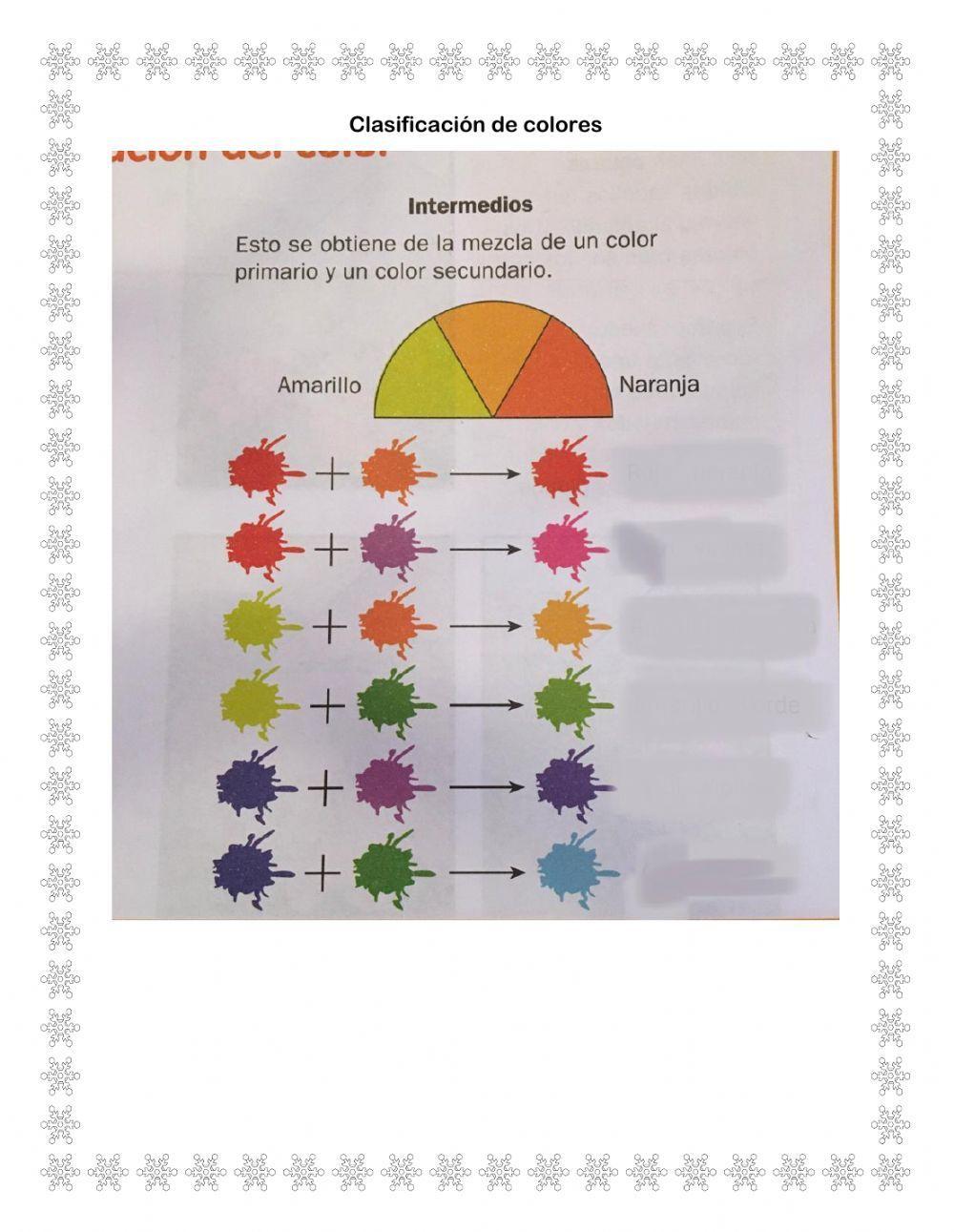 El círculo cromático
