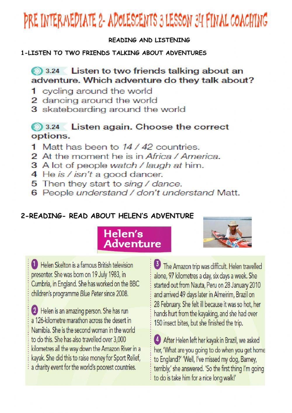 Pre int 2 adolescents 4