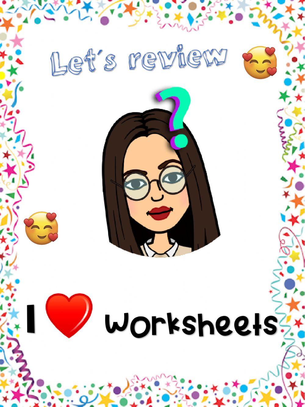 Free School Teacher Worksheets