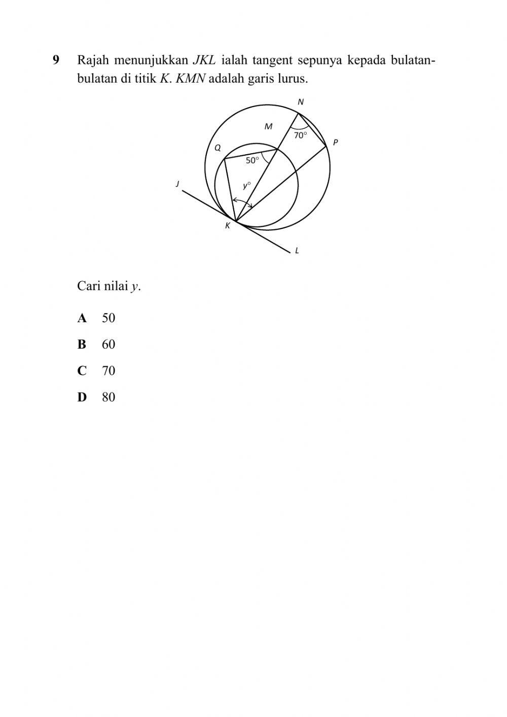 Kertas 1 spm math siri 1