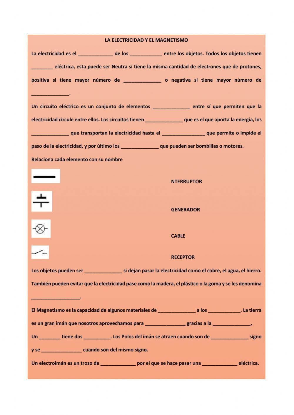 Resumen máquinas, electricidad y magnetismo