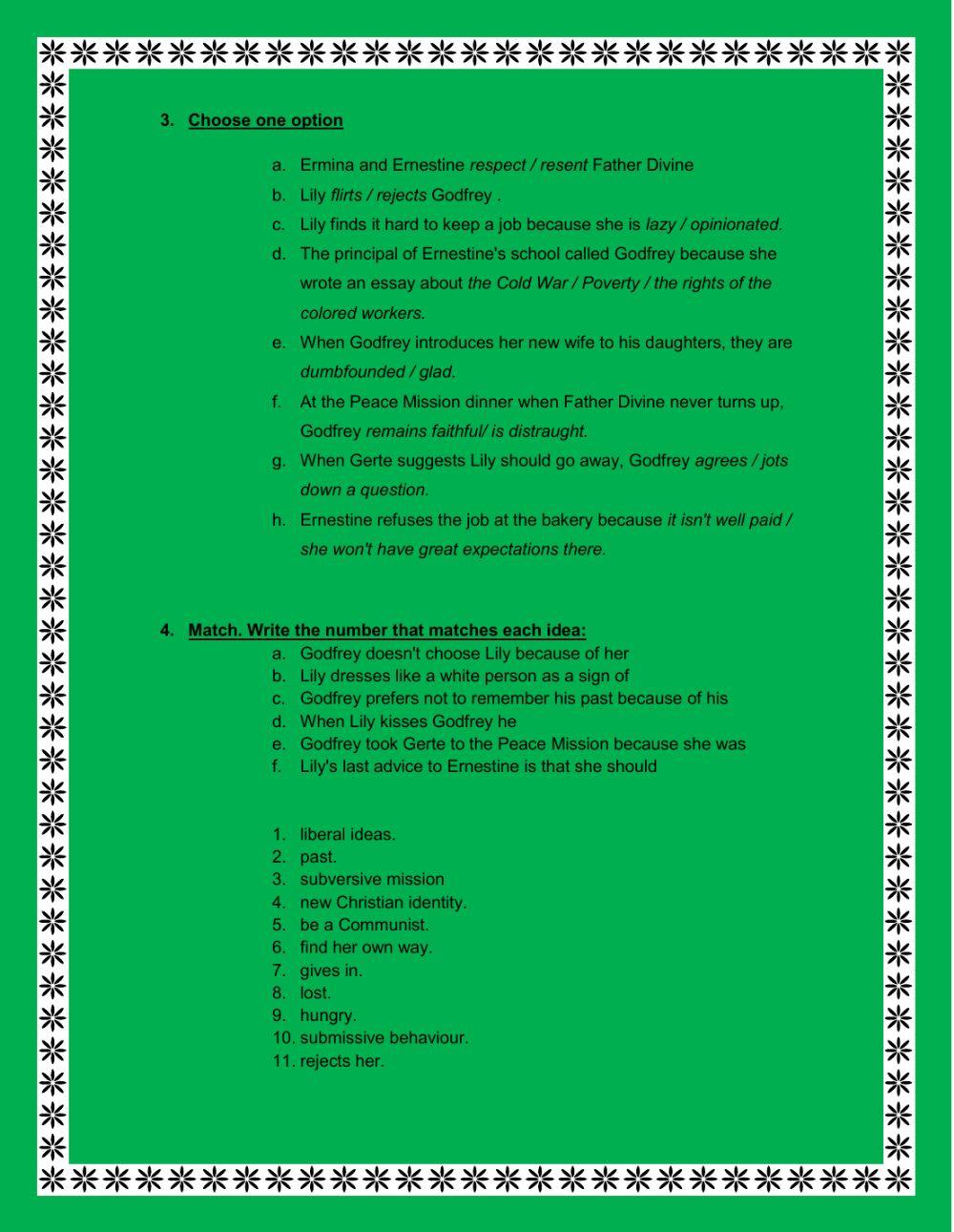 CRUMBS FROM THE TABLE OF JOY - REVISION