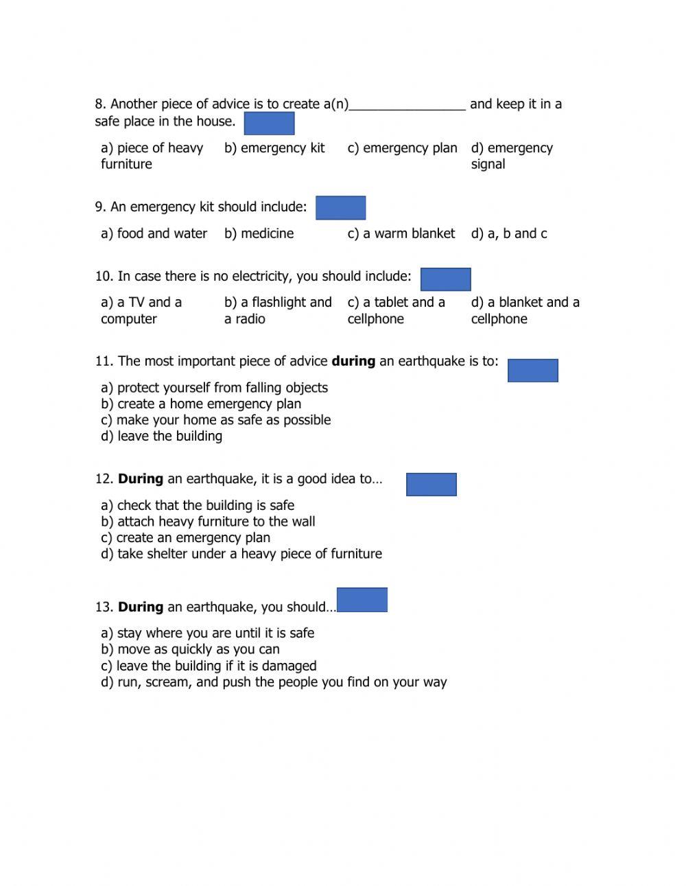 Listening Exam 5th November