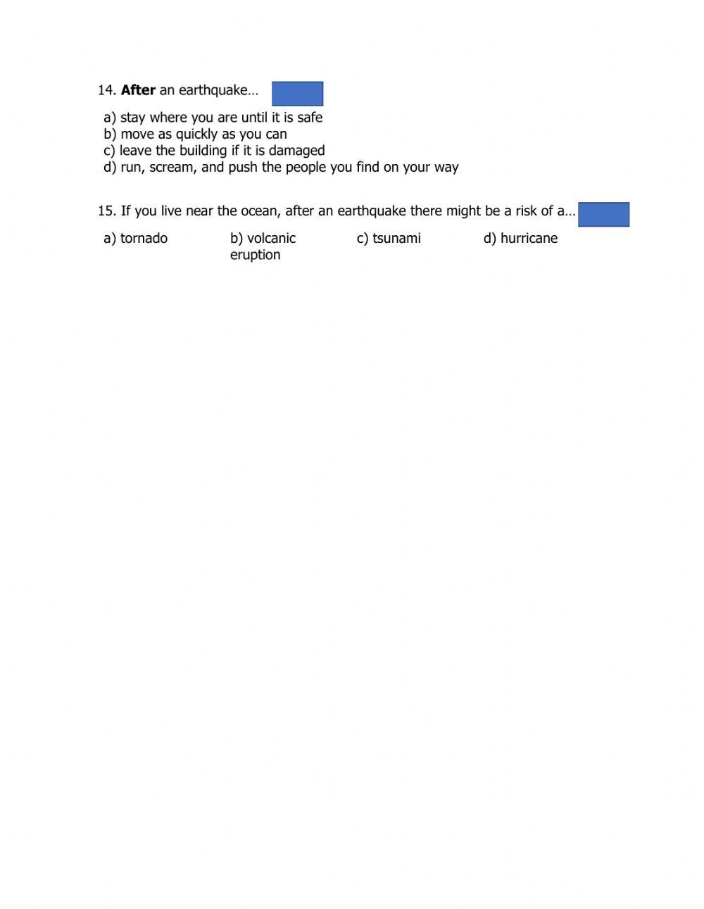 Listening Exam 5th November