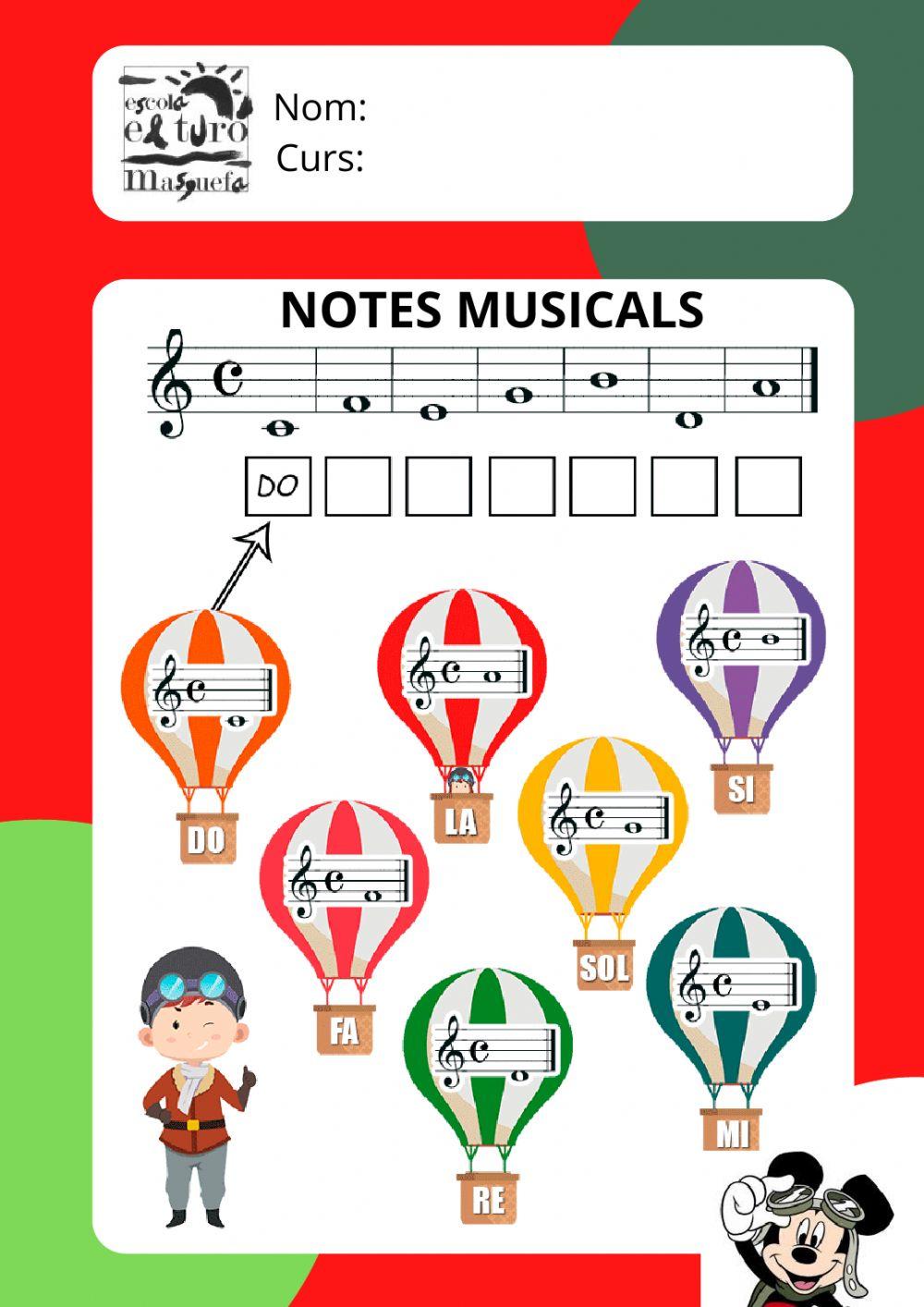 Notes musicals