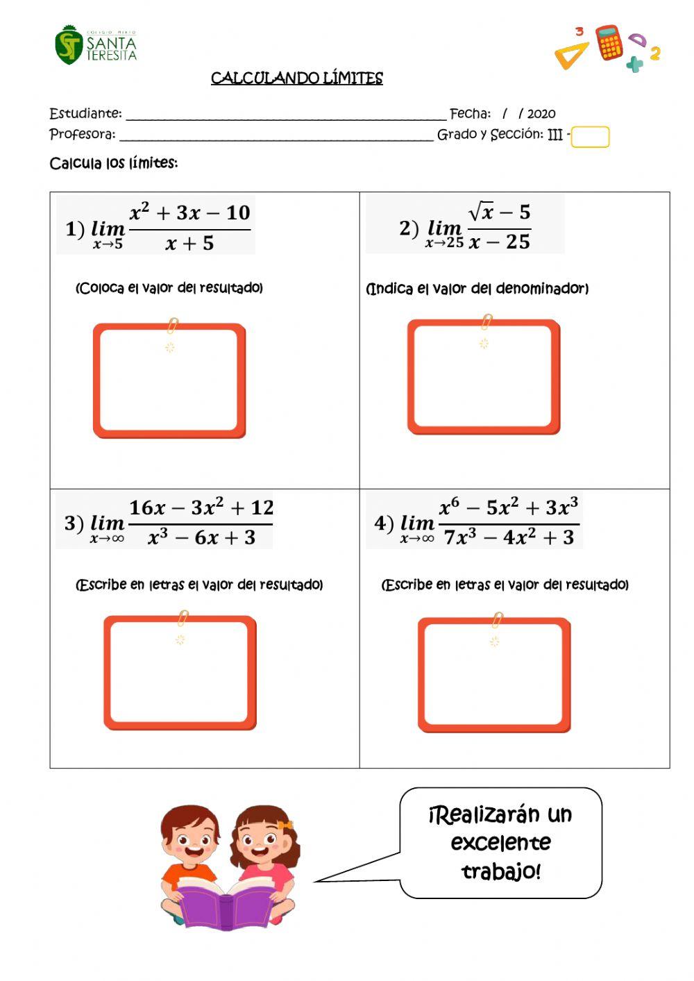 Calculando límites--