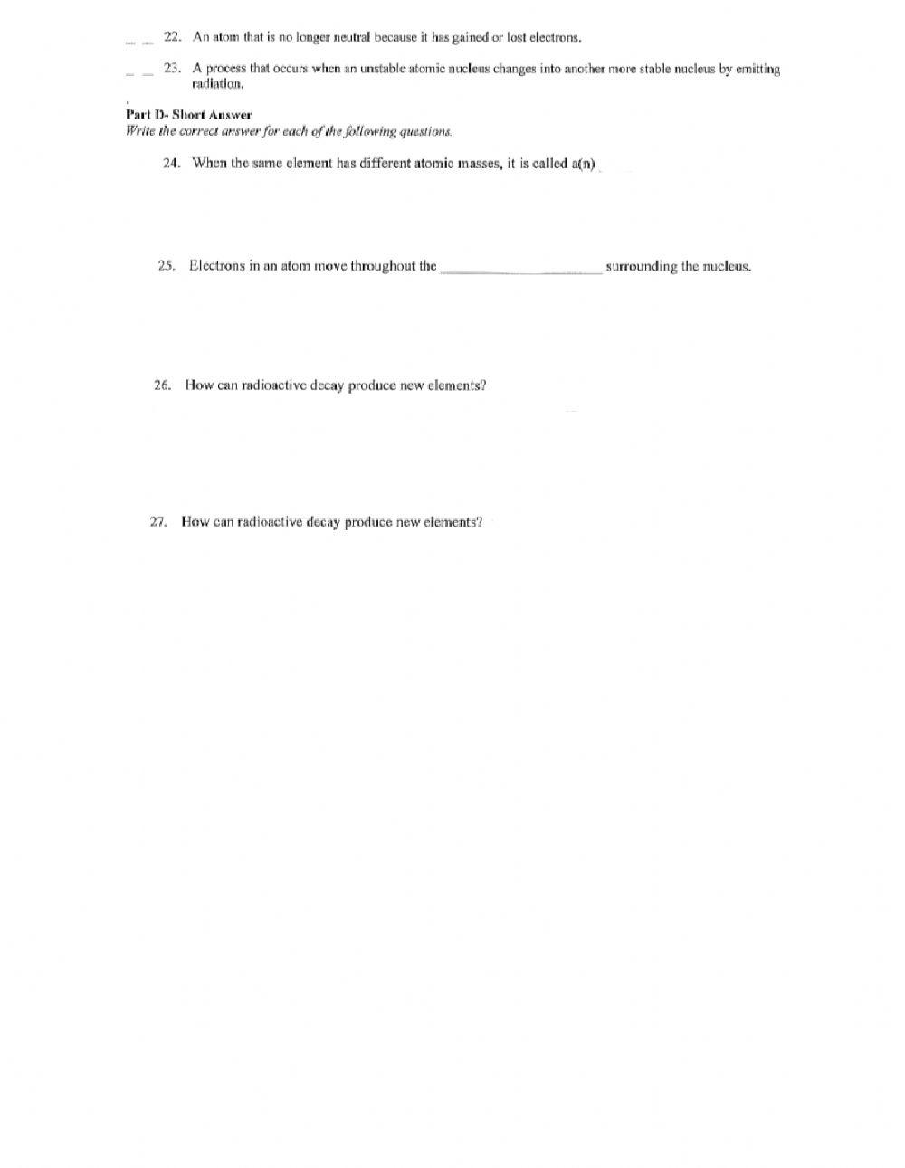 Discovery and structure of atom Discovery and structure of atom