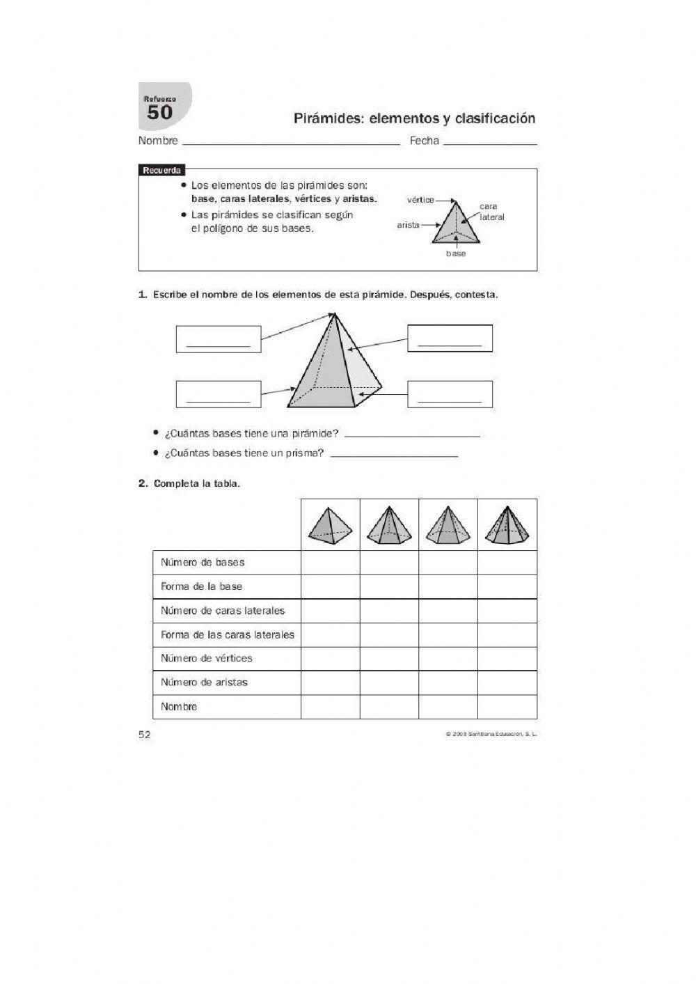 Ejercicios atención a la diversidad
