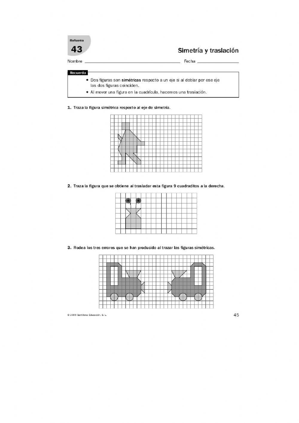 Ejercicios atención a la diversidad