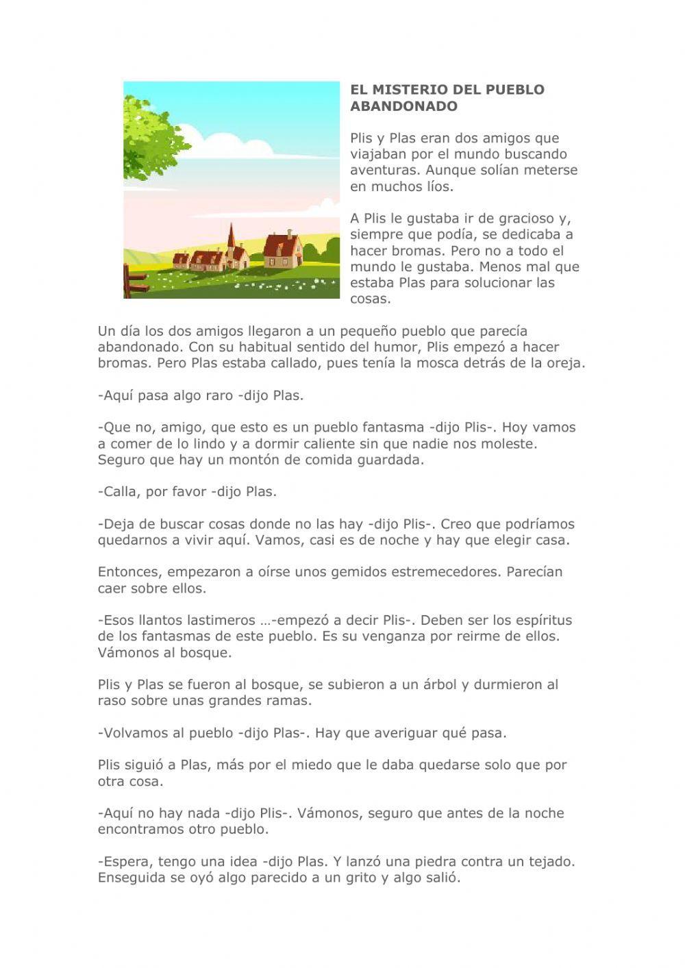 Comprensión lectora