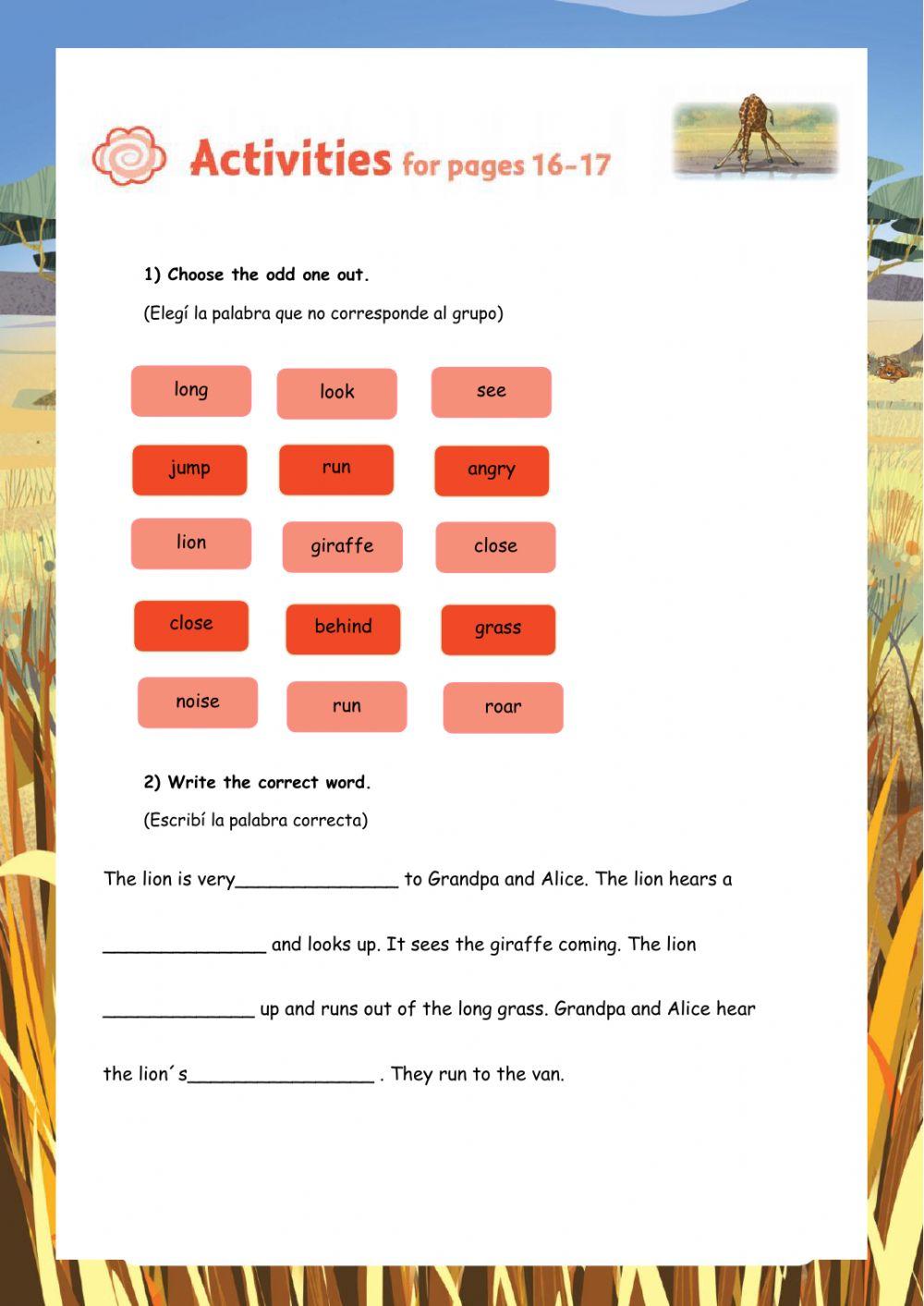 Can you see the lions? 7