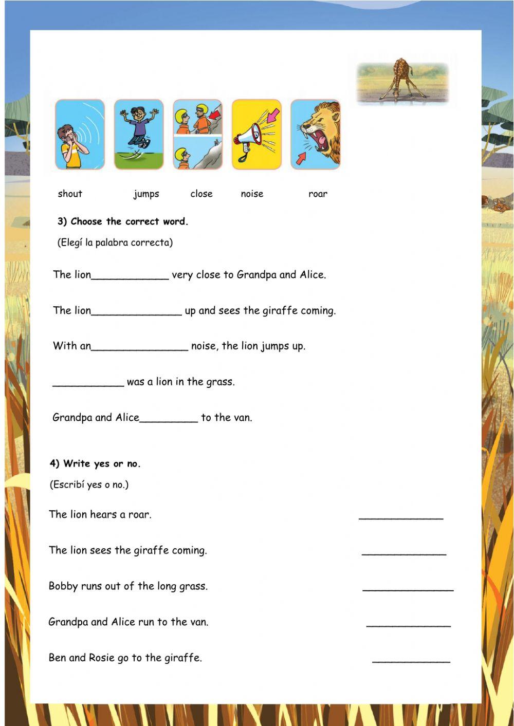 Can you see the lions? 7