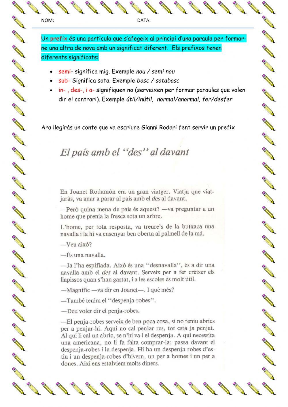 Escribe una historia